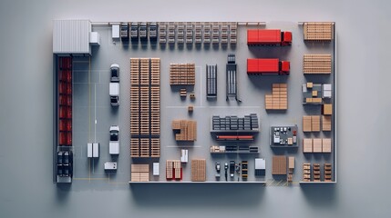 Efficient Warehouse Layout Plan for Optimal Operations