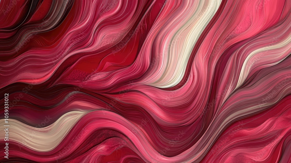 Poster a blend of wavy lines in varied shades forming a seamless pattern, perfect for creating a fluid back