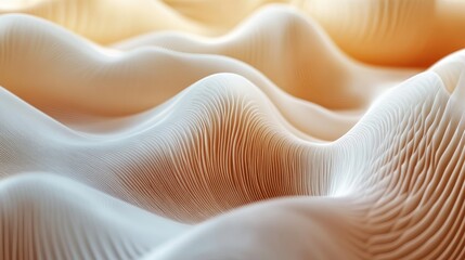 Wavy lines in various shades forming a fluid, abstract background, perfect for modern and creative designs.