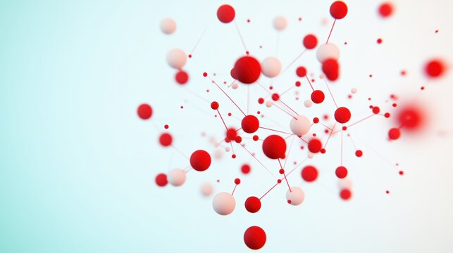A scatter plot with data points clustered around different areas, illustrating data distribution.