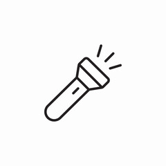 flash light icon sign vector