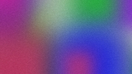 Futuristic Gradient Background with Subtle Grainy Noise for Posters, Vibrant Gradient Poster with Bold Colors and Grainy Texture
