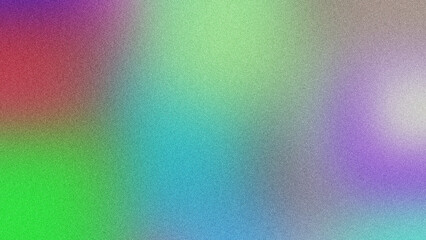 Modern Gradient Poster with Grainy Noise and Bold Colors, Artistic Poster with Smooth Gradient and Unique Grainy Texture