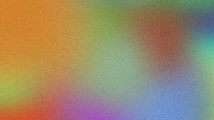 Modern Gradient Poster with Grainy Noise and Bold Colors, Artistic Poster with Smooth Gradient and Unique Grainy Texture