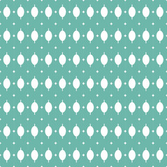 Seamless pattern background of a collection of stars