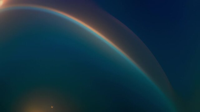 Seamless looping light leak and lens flare overlay with dark blue and diagonal gradient effect. Use for cinematic camera effect in video production. 4K loop