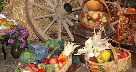 biobauernhof obst und gemüse  erntedank