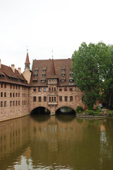 The Holy Spirit Hospital in Nuremberg, Germany