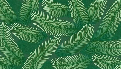 calm christmas pine tree background