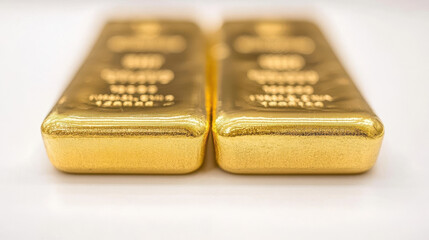 Gold bullion bars symbolize wealth and investment opportunities