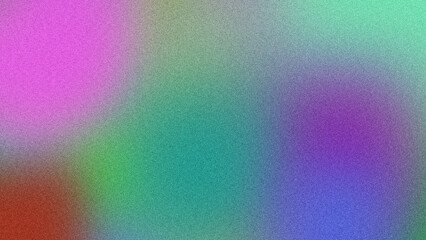 Modern Gradient Poster with Grainy Noise and Bold Colors, Artistic Poster with Smooth Gradient and Unique Grainy Texture