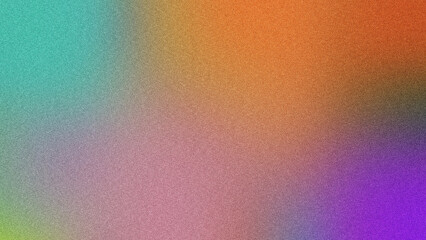 Modern Gradient Poster with Grainy Noise and Bold Colors, Artistic Poster with Smooth Gradient and Unique Grainy Texture