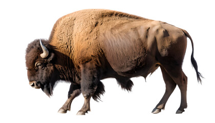 bison png, bison clipart, bison cutout, bison silhouette