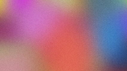 Modern Gradient Poster with Grainy Noise and Bold Colors, Artistic Poster with Smooth Gradient and Unique Grainy Texture