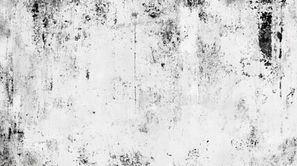 Fototapeta premium Abstract black and white grunge texture background. Scratched, worn surface with vintage distressed effect. Old wall or cracked texture concept.