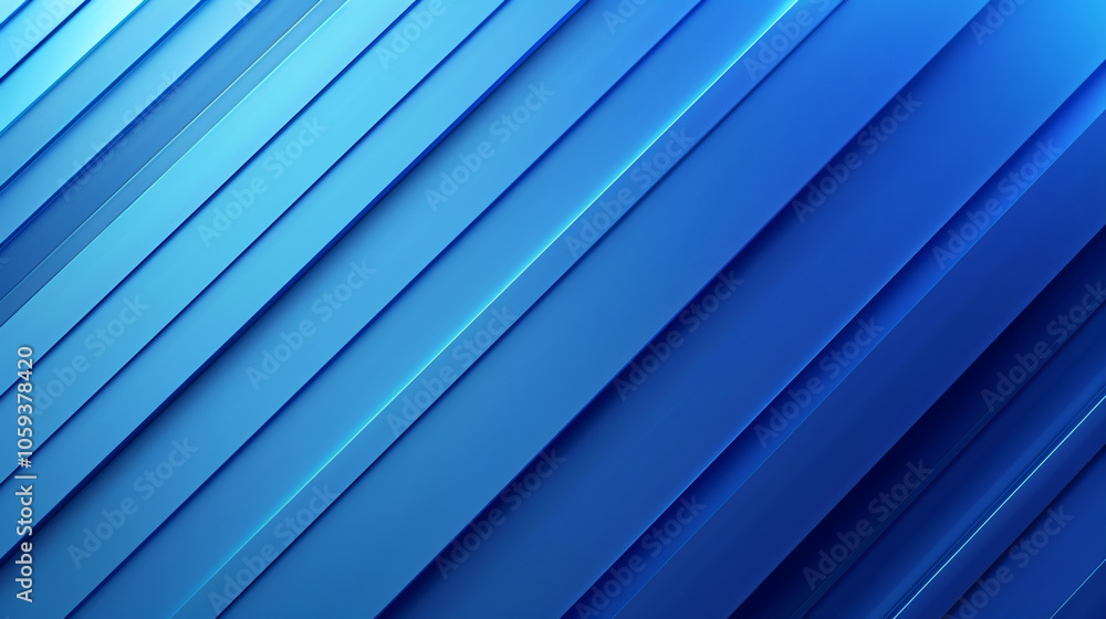 Poster layers of blue diagonal lines create an engaging backdrop, emphasizing depth and movement. this desi