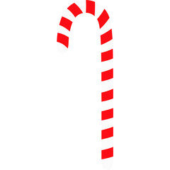 Candy cane. Christmas candy. Christmas concept for decorations 