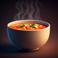 bowl of soup