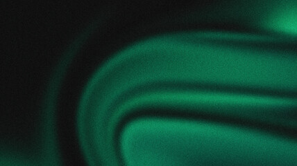 Obraz premium Mysterious Abstract Background with Serpentine Green and Black Gradient, Ideal for Web Design, Banner, Poster, and Creative Projects