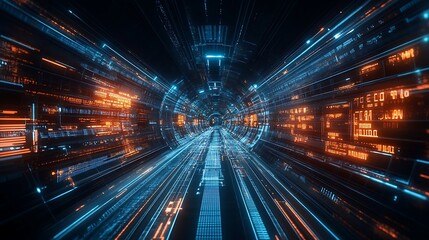 High-tech logistics hub enabling smooth delivery management and optimized operations