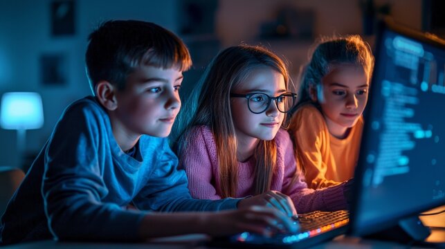 Children role-playing as ethical hackers, testing and securing computer networks with ethical hacking tools