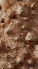 Realistic Illustration of Keratosis Pilaris' Impact on Skin Health