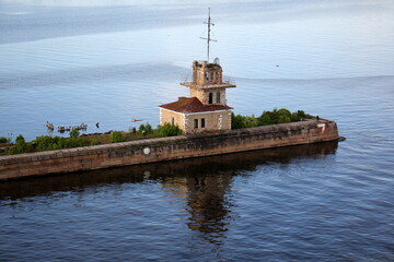 Kronstadt Russia 05 25 2022 . port city on the coast of the Gulf of Finland.
