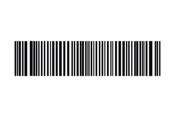 Barcode isolated on white background. Code stripes sticker. Barcode labels, customers qr code