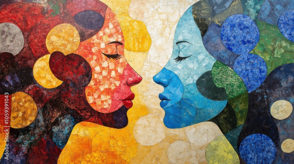 Fototapete Valuing all voices to create inclusive and enforceable progress.