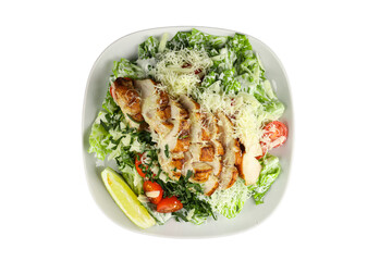 Grilled Chicken Skewers with Fresh Salad and Vegetables - High Quality
Grilled Salmon with Lemon, Rice, and Mixed Salad - Premium Quality
Juicy Grilled Chicken Fillet with Rice and Fresh Vegetables - 