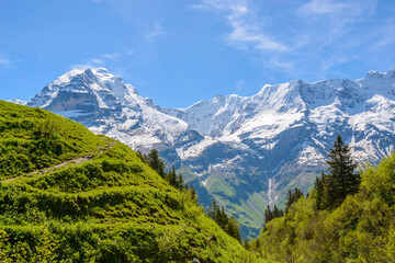 The Swiss Alps Murren Switzerland