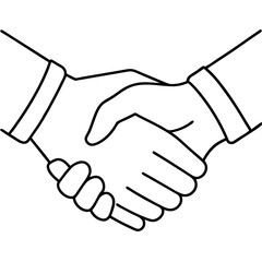 handshake between two businessmen