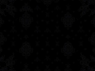 Abstract black background with subtle texture for desktop wallpaper or design project, dark, elegant