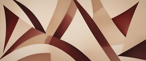illustrazione sfondo con elementi astratti a tema geometrico surreale