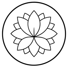 lotus flower icon