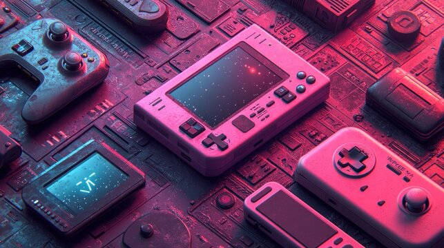 Retro Gaming Devices - Powered by Adobe