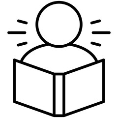 Reading Icon