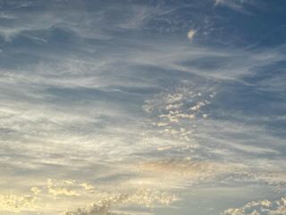 Obraz premium Light clouds in the sky