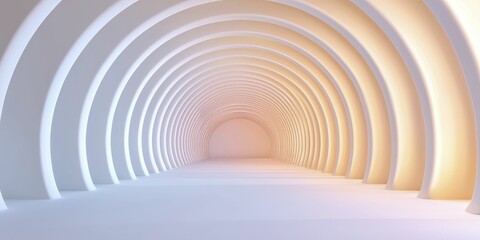 Obraz premium Echo chamber, multifaceted sound reflections within a geometric form, sleek aesthetic.