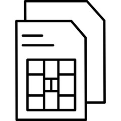 Sim card Icon