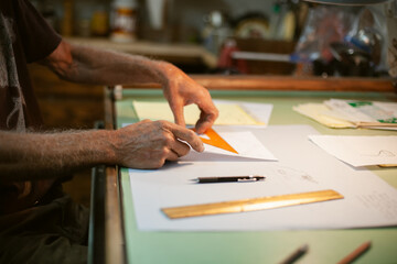 Drawing metalwroker Desk