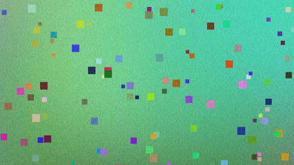 Modern Gradient Poster with Grainy Noise and Bold Colors, Artistic Poster with Smooth Gradient and Unique Grainy Texture