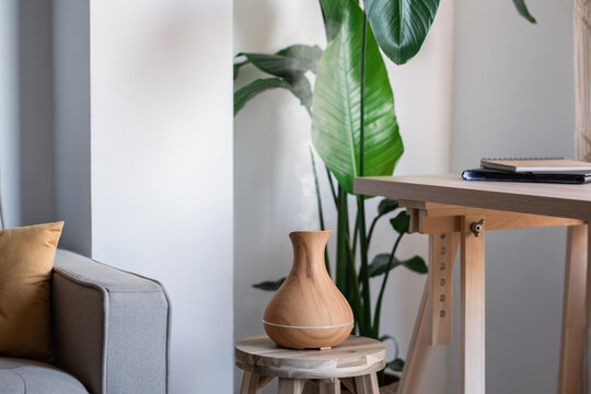 Humidifier working