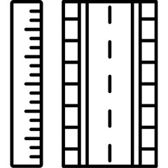 Obraz premium Lenght Icon