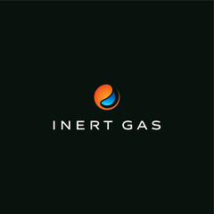 Energy inert gas logo design business name ideas icon vector editable 