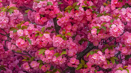 Breathtaking Focus on Kwanza Cherry Tree in Full Bloom- A Testament of Proper Tree Care