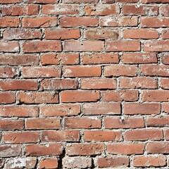 Obraz premium Rustic Red Brick Wall Texture