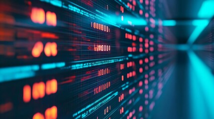 Obraz premium Investment portfolio overview, floating holograms, ultra-modern setting