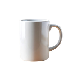 Elegant white mug mockup