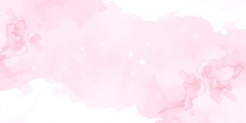 Obraz premium Soft pastel watercolor background with delicate brush strokes in shades of pink, blue, and purple, aesthetic, background